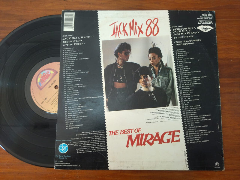 Mirage - Jack Mix 88 (RSA VG-)