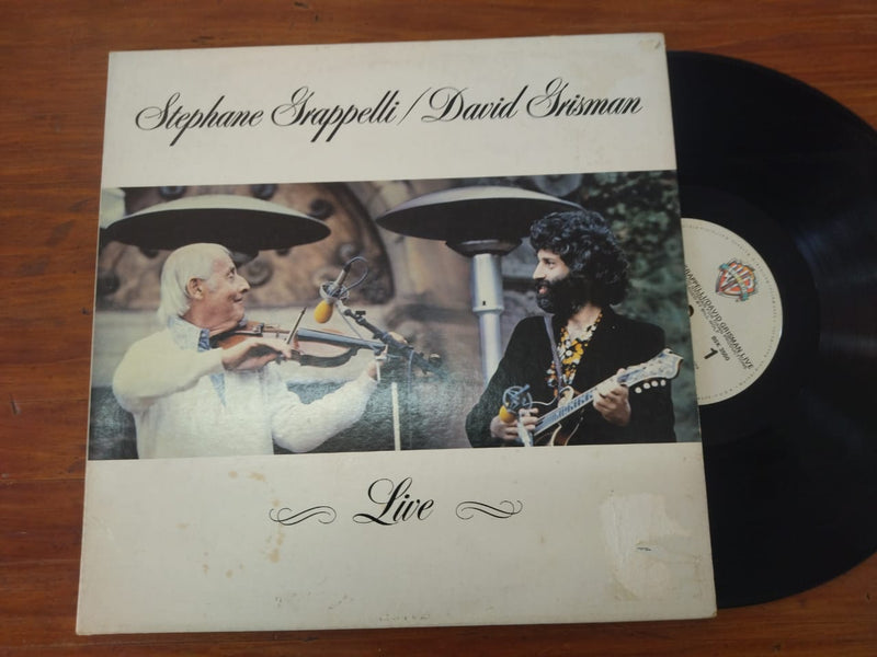 Stephane Grappelli / David Grisman - Live (USA VG) Gatefold