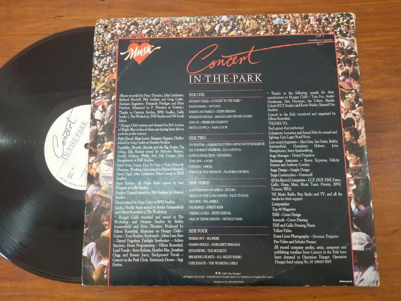 VA - Concert In The Park (RSA VG+) 2LP Gatefold