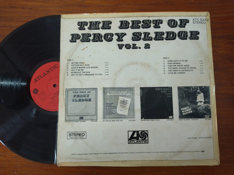 Percy Sledge - The Best Of Vol. 2 (RSA VG