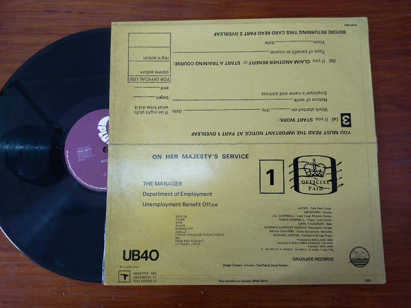 UB40 - Signing Off (RSA VG)