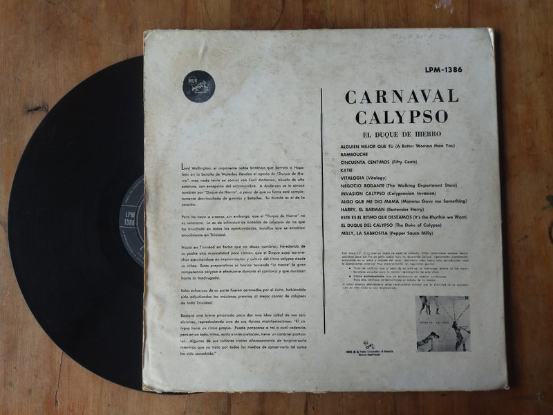 The Duke Of Iron – Calypso Carnival (Argentina VG-)