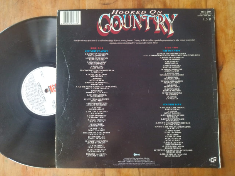 VA - Hooked On Country (RSA VG+)