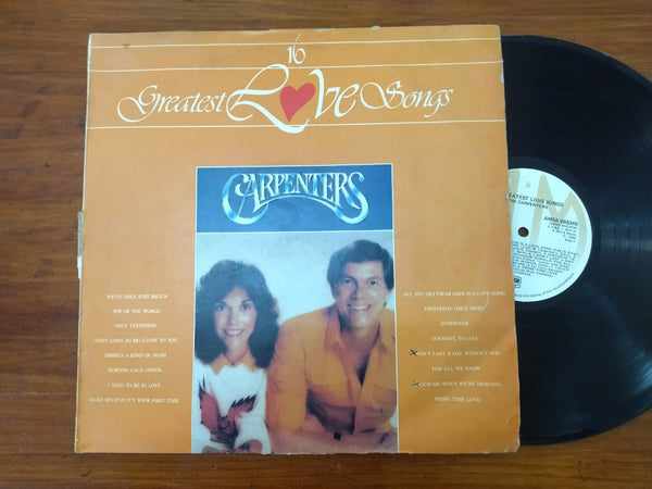 Carpenters - 16 Greatest Love Songs (RSA VG)