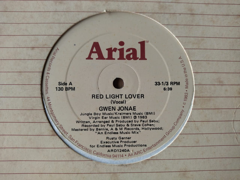 Gwen Jonae – Red Light Lover 12" (USA VG)