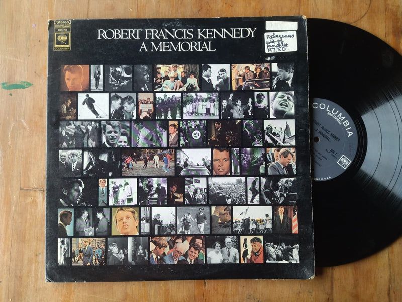 Robert Francis Kennedy – A Memorial (USA VG) 2LP Gatefold