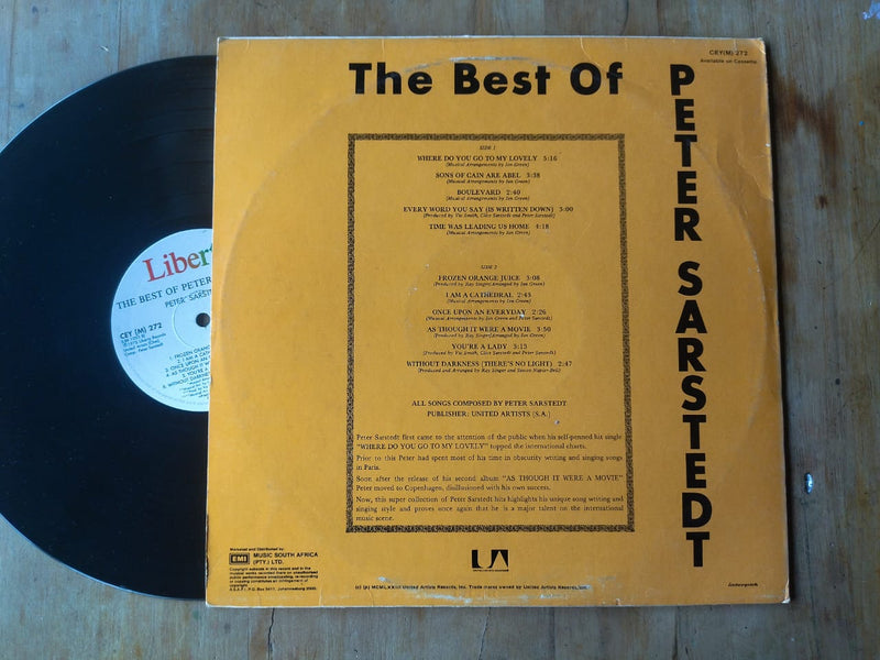 Peter Sarstedt - The Best Of (RSA VG)