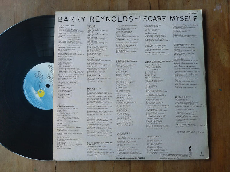 Barry Reynolds – I Scare Myself (RSA VG+)