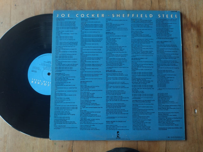 Joe Cocker - Sheffield Steel (UK VG)