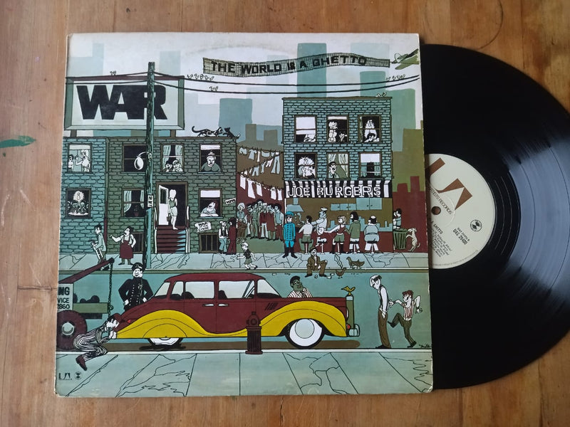 War - The World Is A Ghetto (UK VG)