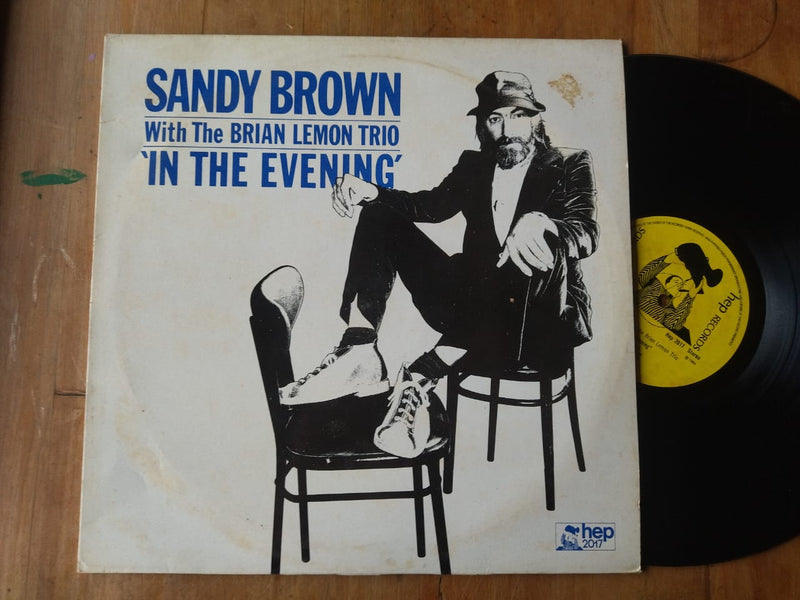 Sandy Brown With The Brian Lemon Trio – In The Evening  (UK VG+)