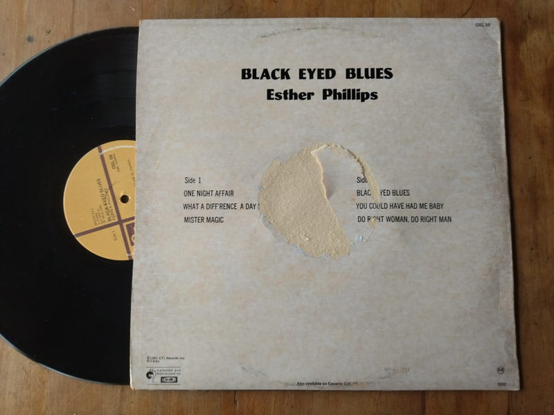 Esther Phillips - Black Eyed Blues (RSA VG+)