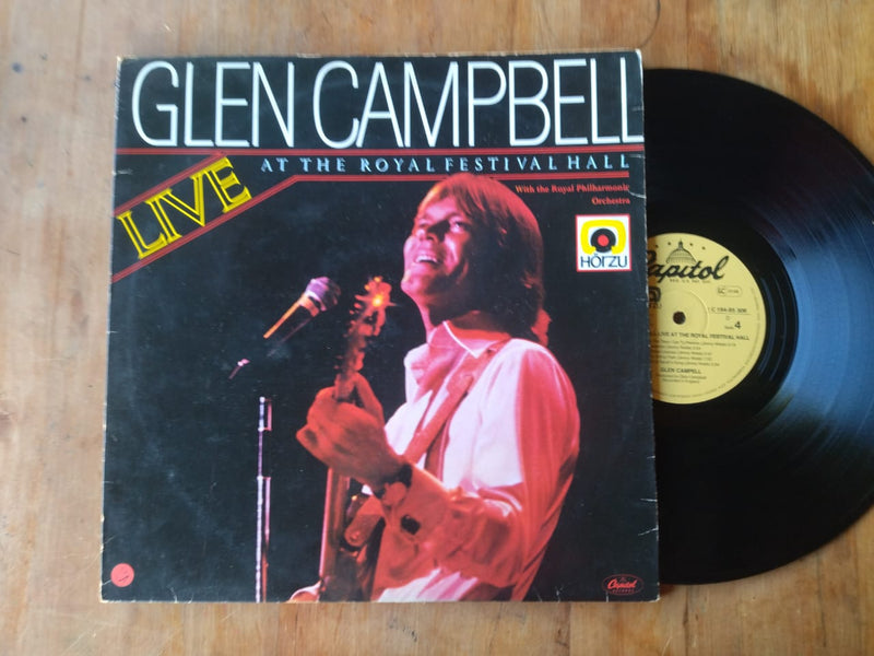 Glen Campbell - Live At The Royal Festival Hall (Germany VG+) 2LP Gatefold