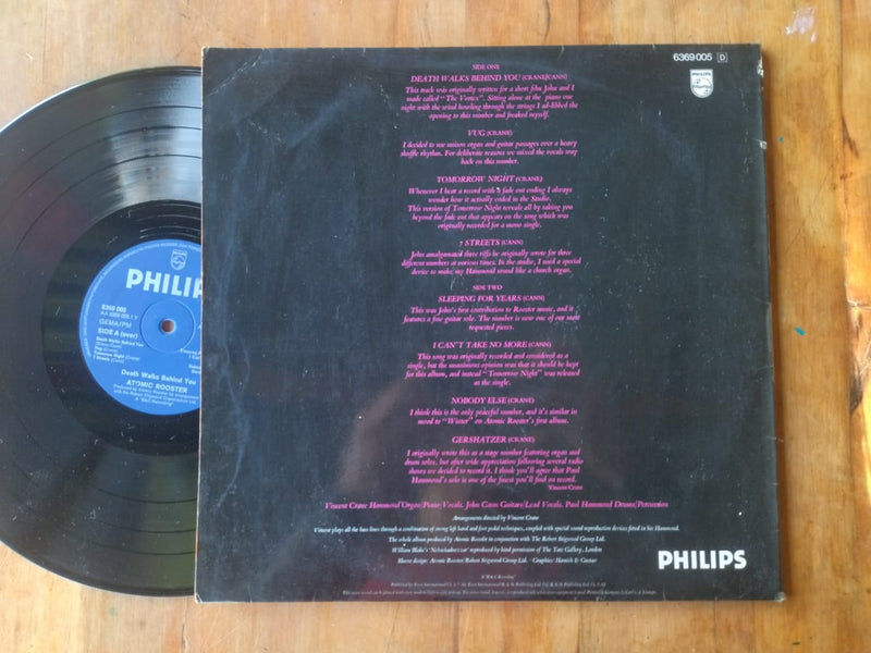 Atomic Rooster – Death Walks Behind You (Germany VG-) Gatefold