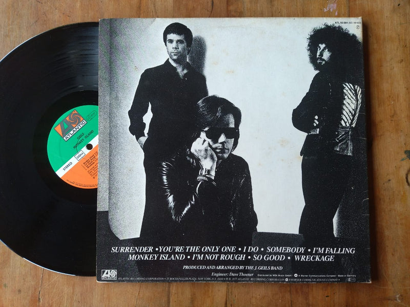 Geils – Monkey Island (Germany VG+) Gatefold