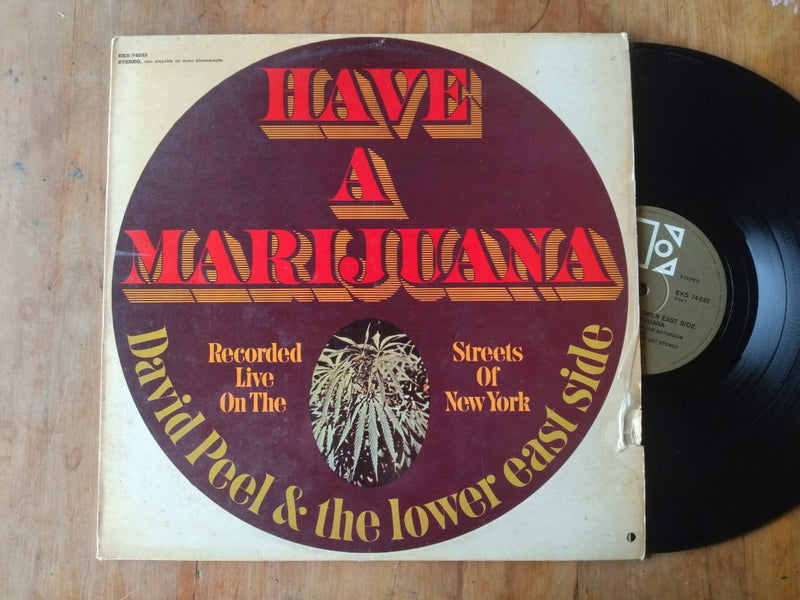 David Peel & The Lower East Side – Have A Marijuana (Germany VG+)