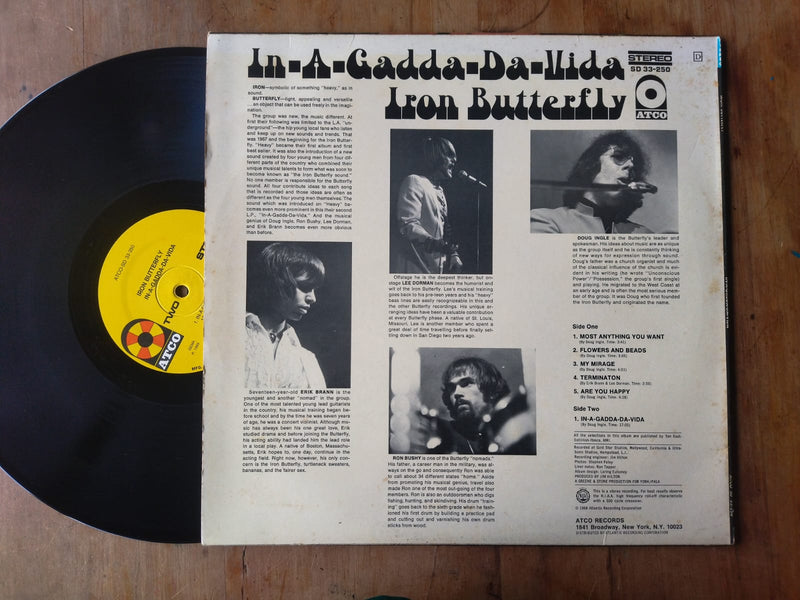 Iron Butterfly – In-A-Gadda-Da-Vida (Germany VG)