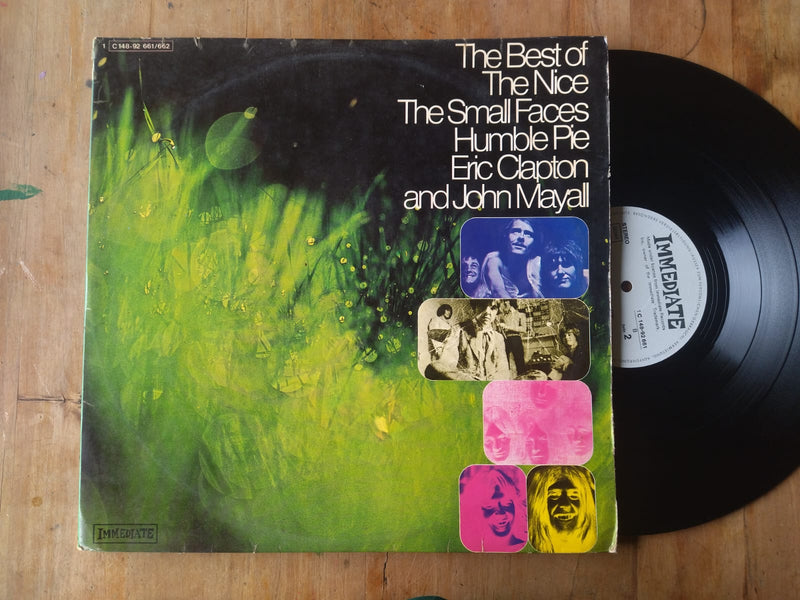 VA - The Best Of The Nice, The Small Faces, Humble Pie, Eric Clapton And John Mayall (Germany VG) 2LP Gatefold