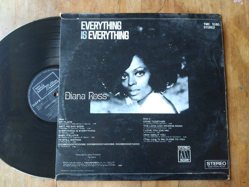 Diana Ross - Everything Is Everything (RSA VG)