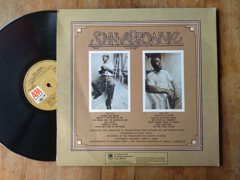 Sonny Terry & Brownie McGhee - Sonny & Brownie (UK VG) Gatefold