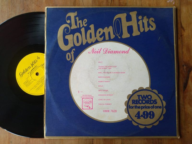 Neil Diamond - The Golden Hits Of (RSA VG) 2LP Gatefold