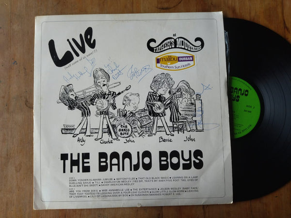 The Banjo Boys - Live (RSA VG+) Autographed