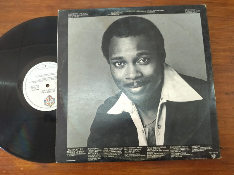 George Benson - Weekend In L.A. (RSA VG) 2LP Gatefold