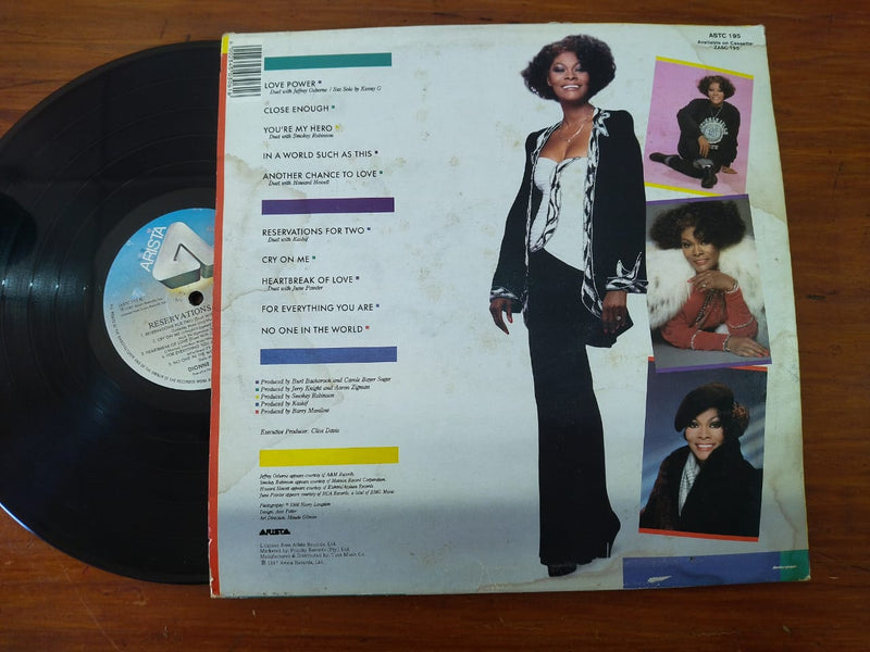 Dionne Warwick - Reservation For Two (RSA VG)