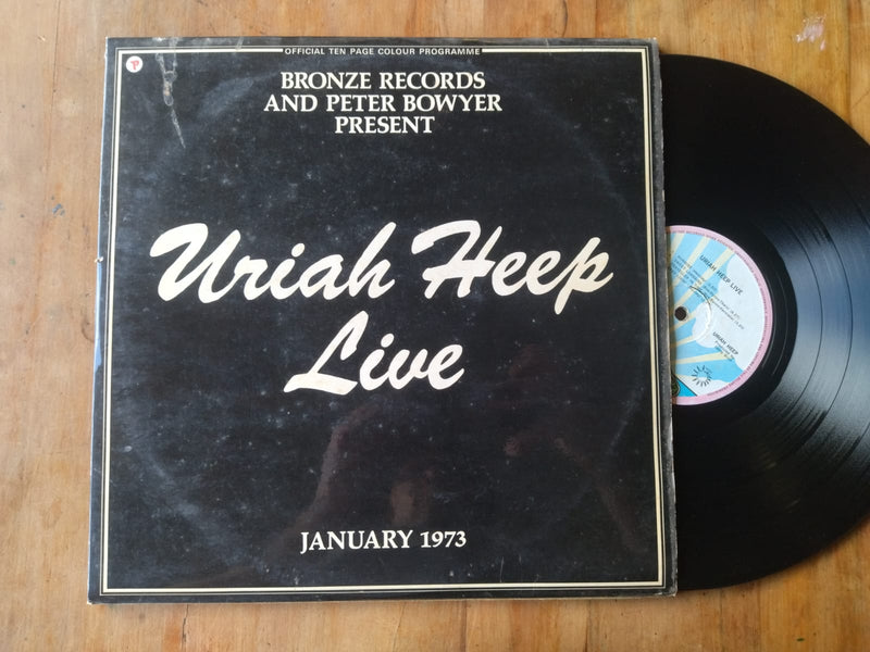 Uriah Heep - Live (UK VG-) 2LP Gatefold