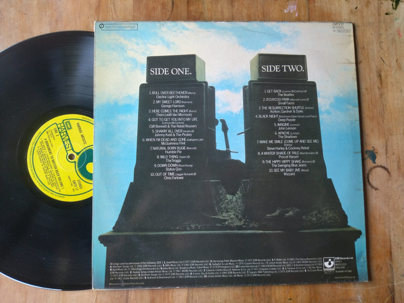 VA - A Monument To British Rock Volume 1 (UK VG)