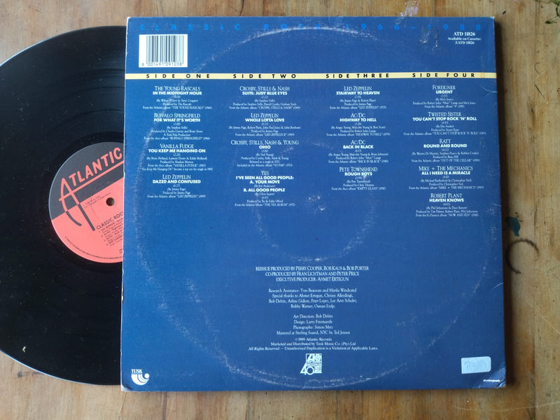 VA - Classic Rock 1966 - 1988 (RSA VG) 2LP Gatefold