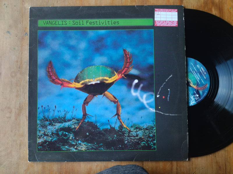 Vangelis - Soil Festivities (UK VG-)