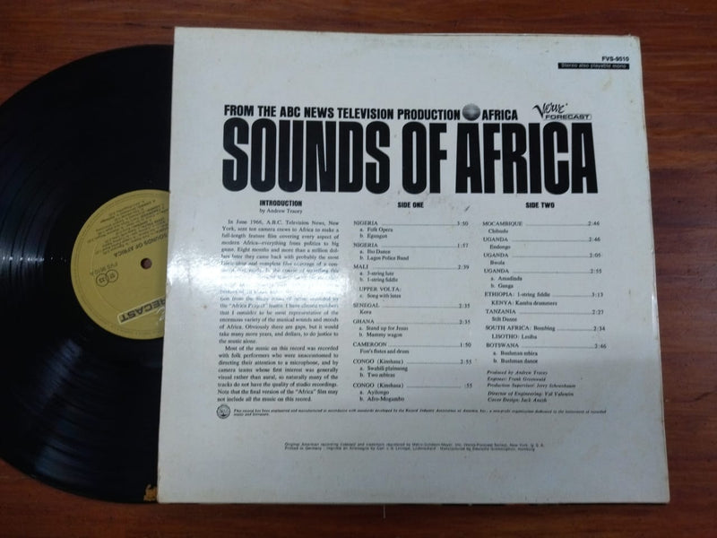 VA - Sounds Of Africa (Germany VG)