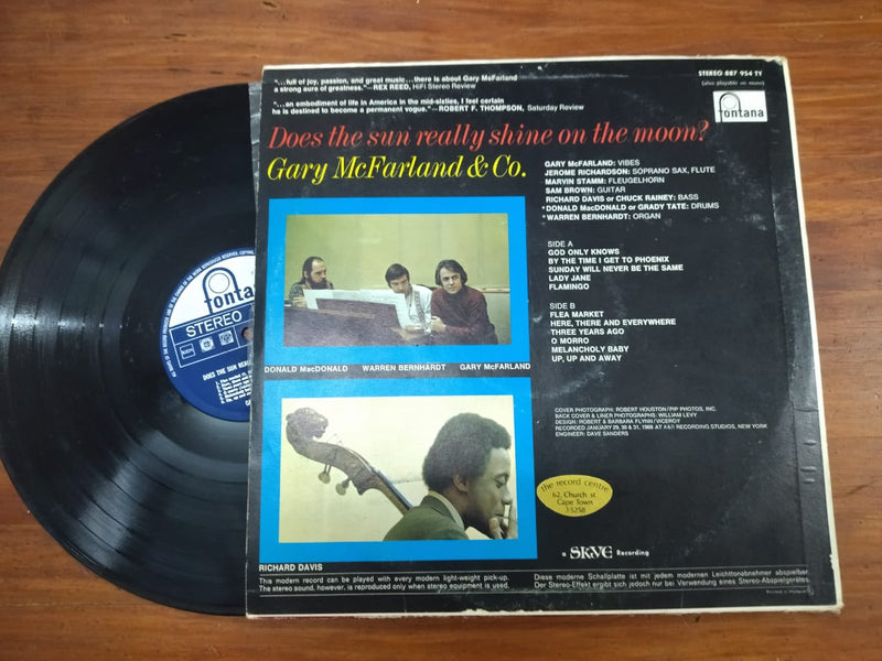 Gary McFarland & Co. – Does The Sun Really Shine On The Moon? (Holland VG-)