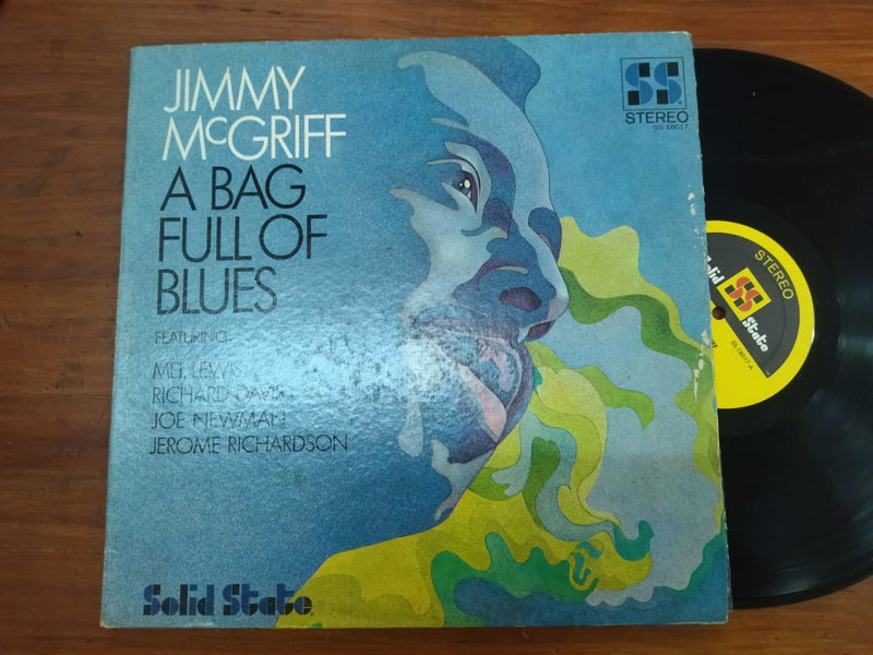 Jimmy McGriff – A Bag Full Of Blues (USA VG+) Gatefold