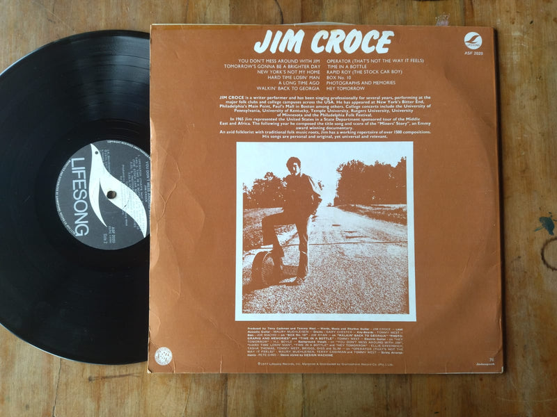 Jim Croce - You Dont Mess Around With Jim (RSA VG)