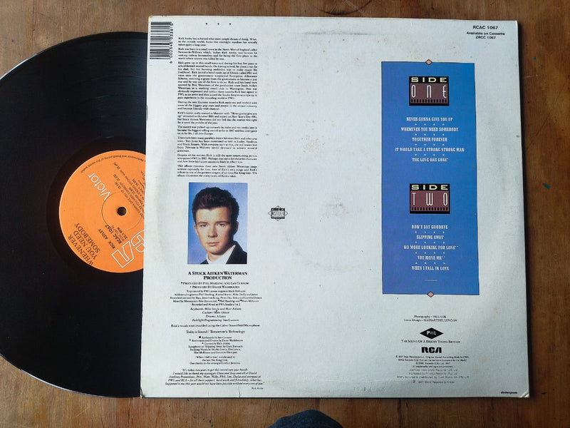 Rick Astley - Whenever You Need Somebody (RSA VG)