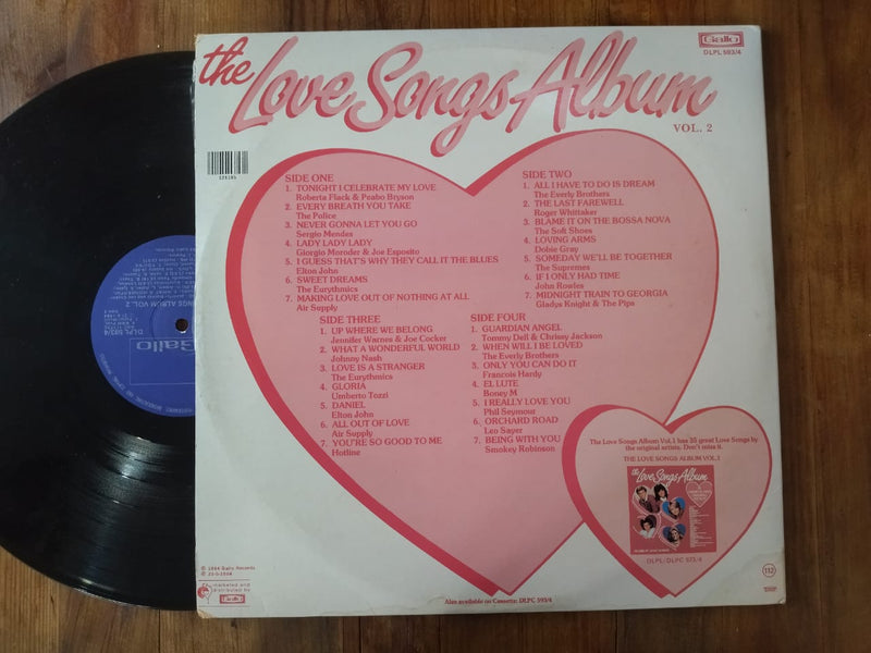 VA - Love Song Album Vol. 2 (RSA VG) 2LP Gatefold