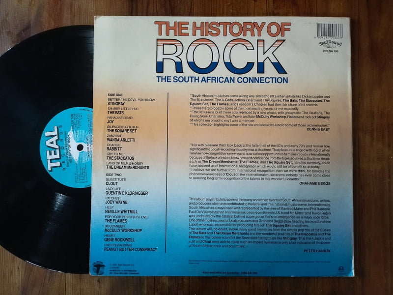 VA - History Of Rock (South African Connection) (RSA VG+)