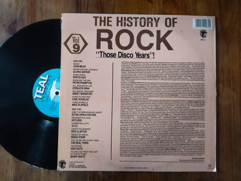 VA - History Of Rock Vol. 9 (RSA VG+)