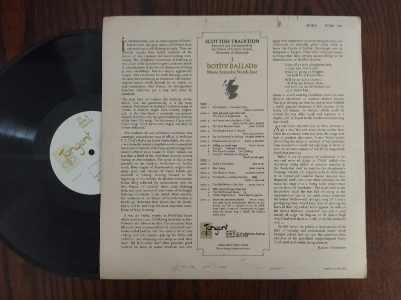 VA -  Bothy Ballads (Music From The North-East) (UK VG)