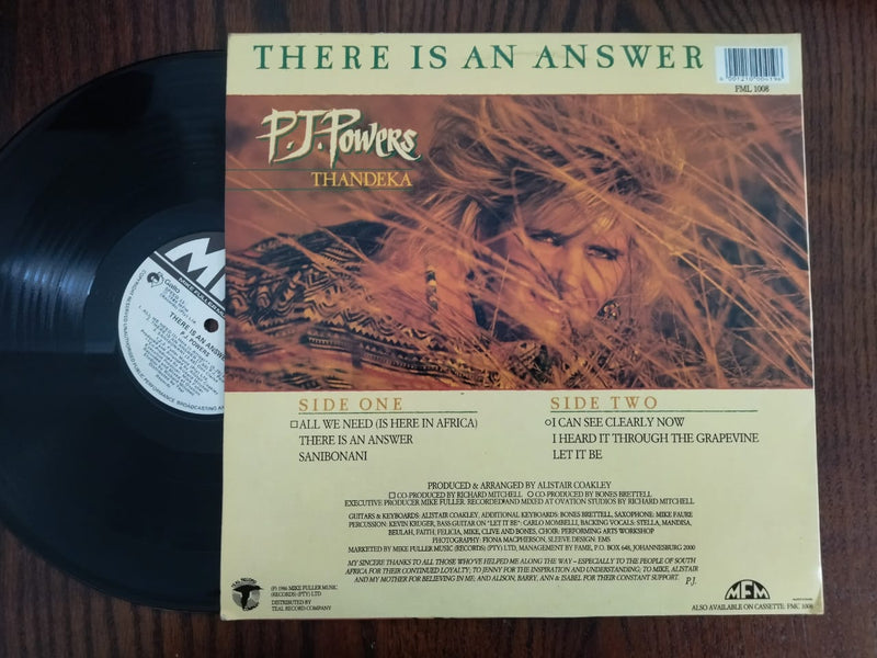 PJ Powers - There Is An Answer (RSA VG)