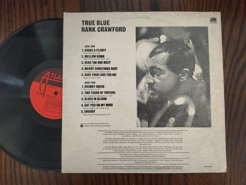 Hank Crawford - True Blue (RSA VG+)