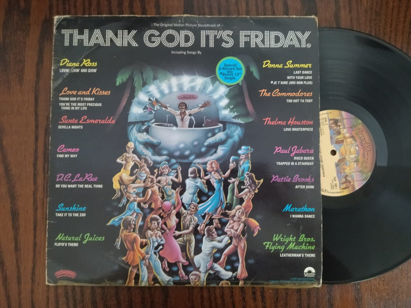 Thanks God It's Friday OST (UK VG-) 2LP