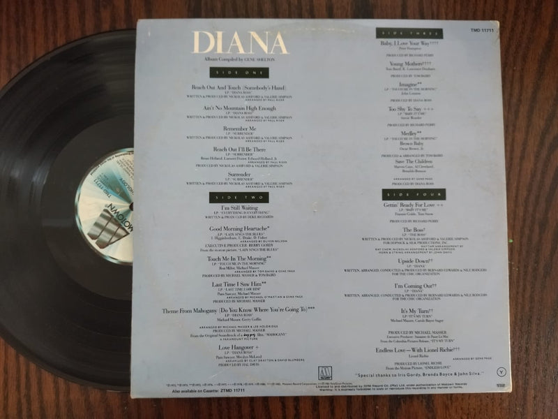 Diana Ross - Anthology (RSA VG+) 2LP Gatefold