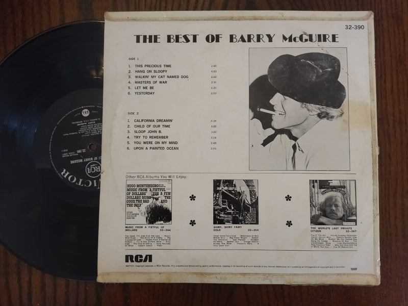 Barry McGuire – The Best Of Barry McGuire (RSA VG-)