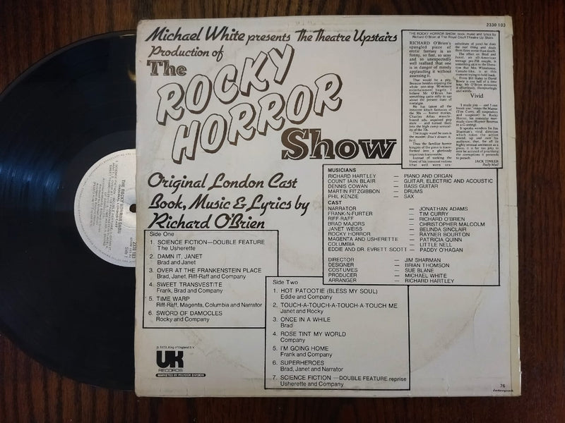 Rocky Horror Show Original London Cast (RSA VG)