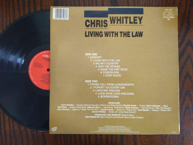 Chris Whitley - Living With The Law (RSA VG+)