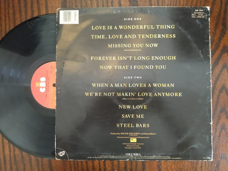 Michael Bolton - Time Love & Tenderness (RSA VG)