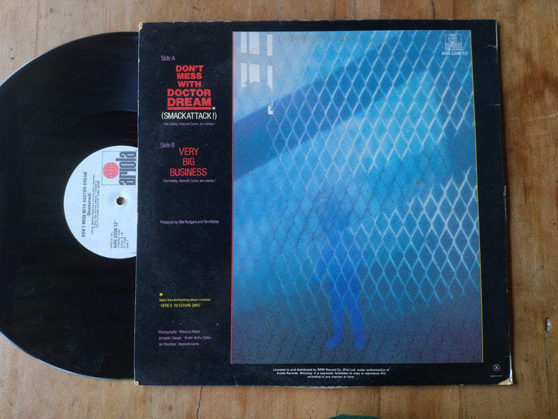 Thompson Twins – Don't Mess With Doctor Dream (Smackattack!) 12" (RSA VG+)